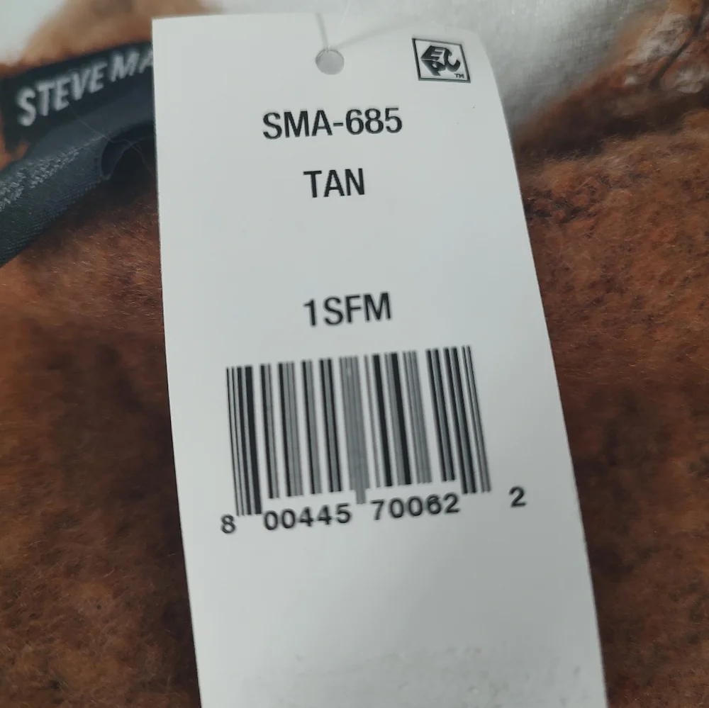 Steve Madden Blanket Scarf Brown 1 SFM